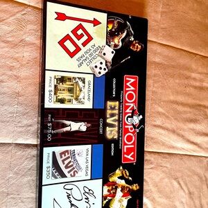 Elvis Collector's Edition Board Game - Black and Red